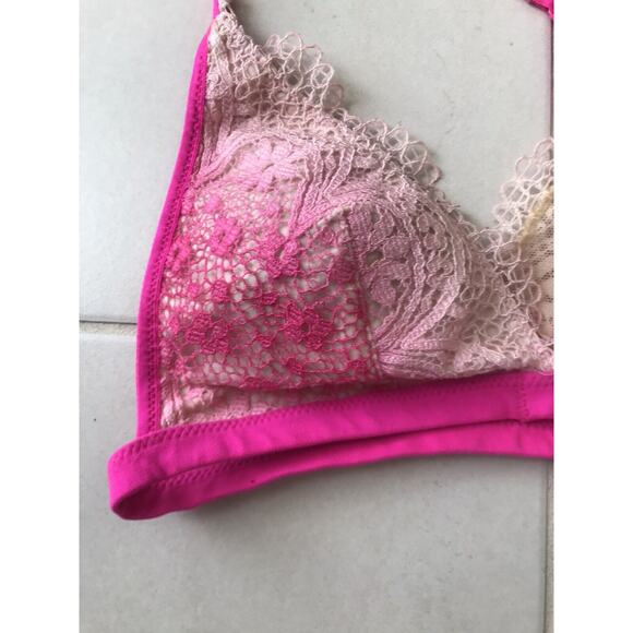 Victoria's Secret Lingerie Bralette Lace Ombre Wireless - Picture 4 of 8